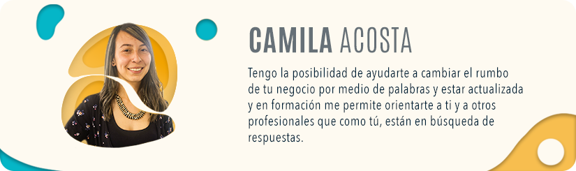 Firma Camila Acosta